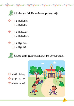 Bài Tập Bổ Trợ Nâng Cao Tiếng Anh Lớp 1