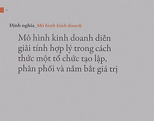 Sách Tạo Lập Mô Hình Kinh Doanh (Tái bản)