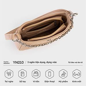 Túi Yuumy ( Thời trang nữ sành điệu phối phụ kiện - Túi đeo vai da Seasand YN210 )