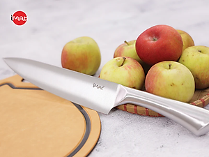 [HÀNG CHÍNH HÃNG] Bộ dao 3 đa dụng iMat Lưỡi thép cacbon  5Cr15 5Cr15 sắc, bền bỉ, cán dao làm bằng inox 430 không gỉ.