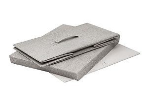 Hộp vải đựng đồ đa năng Bắc Âu có nắp rời và khoen inox sang trọng kích thước 45x23x33cm vải Oxford 600D chính hãng D Danido