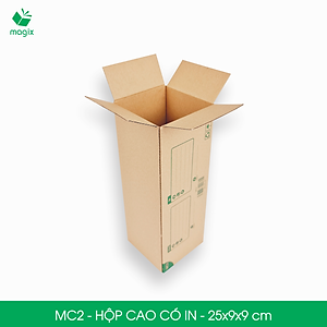 MC2 - 25x9x9 cm - 60 Thùng hộp carton