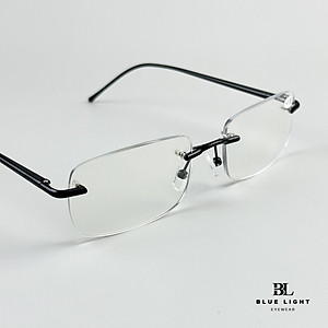 Kính Viễn Thị Lão Đọc Sách Lắp Sẵn Độ Gọng Khoan Không Viền Cho Người Trung Niên Già Lớn Tuổi Ông Bà Cha Mẹ Bạc Đen