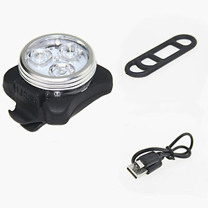 Đèn Hậu Xe Đạp 3 Bóng Đèn Sau Xe Đạp Giúp Cảnh Báo Đạp Xe/Chạy Bộ Ban Đêm Sạc USB Mai Lee