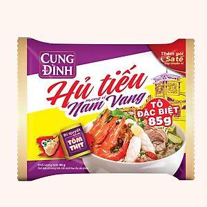 Thùng 30 gói Hủ Tiếu Nam Vang Cung Đình (85g x 30 gói)