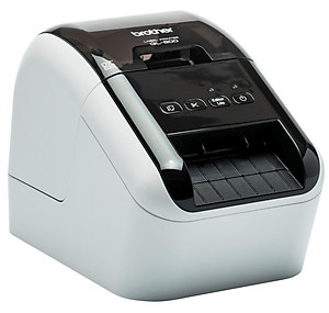 Máy in nhãn Brother QL-800 (khổ ngang 62mm), nhãn decal, dán nhãn thùng hàng, bao bì - Hàng Nhập Khẩu