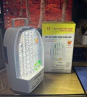 Đèn sạc tích điện chiếu sáng khẩn cấp Honjianda HJD-2500 LED - Hàng chính hãng
