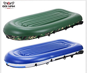 Thuyền Hơi 2 Người Cao Su Câu Cá,Dã Ngoại Cao Cấp YT097A Đại Nam Sport (Kèm 2 Mái Chèo + Bơm Tay + Dây Buộc)