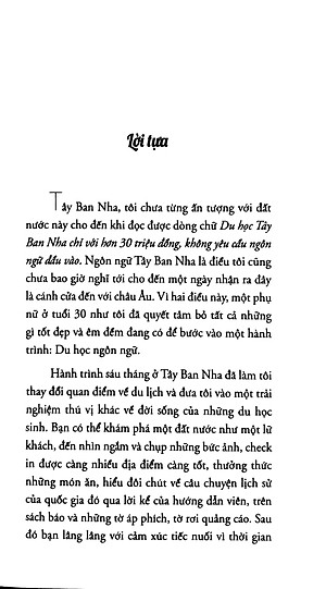 Sách Tây Ban Nha – Hành Trình Không Ngôn Ngữ