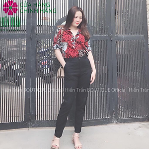 Quần baggy nữ Hiền Trần BOUTIQUE công sở chất lượng cao, chất vải cao cấp, co giãn nhẹ