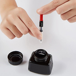 Bộ bút lông viết thư pháp mực ống Baoke S40