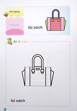 Tủ Sách Mầm Non - Bé Làm Quen Với Các Nét Cơ Bản (Dành Cho Trẻ 5-6 Tuổi)