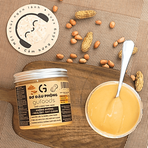 Bơ hạt GUfoods - Đa dạng hương vị, Không đường, Giàu protein thực vật, Lành mạnh, Eat clean, Healthy, Thuần chay