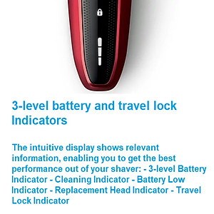 Máy cạo râu khô và ướt cao cấp thương hiệu Philips S5390/12 - Hàng Nhập Khẩu