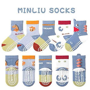 SET 5 ĐÔI TẤT VỚ 48 DỄ THƯƠNG TỪ 1-12 TUỔI DÀNH CHO BÉ TRAI BÉ GÁI