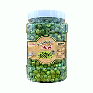 1KG ĐẬU HÀ LAN MUỐI CHẤT LƯỢNG - 2 HŨ NHỰA 500G