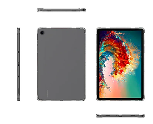 Ốp lưng cho Samsung Galaxy Tab A9 Plus silicon dẻo trong suốt chống sốc - hàng nhập khẩu 