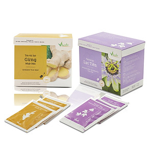 Combo TRÀ GỪNG NHẬT BẢN giải cảm và TRÀ LẠC TIÊN giúp ngủ ngon 