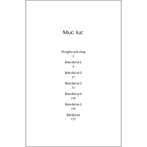 Sách Biến thể của cô đơn