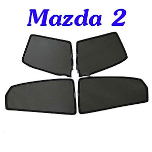 Bộ Rèm Chắn Nắng Nam Châm Theo Xe - Mazda 2 2020 Sport