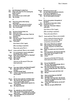 A1 Movers 3 Answer Booklet: Authentic Examination Papers