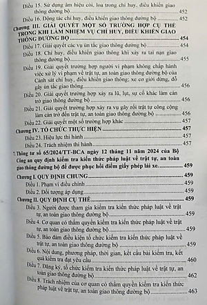 Luật Trật tự an toàn giao thông đường bộ - Hệ thống văn bản quy định chi tiết thi hành