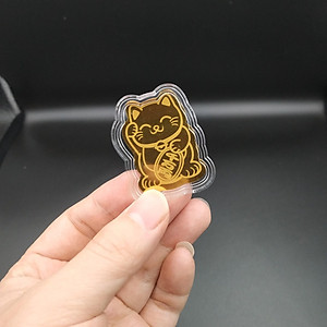 Miếng Dán Ốp Lưng Điện Thoại Mèo Chiêu Tài Vàng - Ốp Điện Thoại-MÈO THẦN TÀI CHIÊU TÀI  MAY MẮN NĂM MỚI