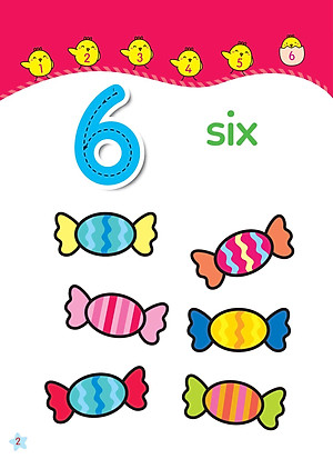 Sách Tiny Paws - Cùng Gấu Con Học Số 123 - Từ 6 Đến 10