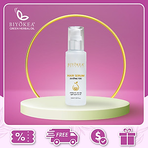Dầu Dưỡng Tóc (Hair Serum) phục hồi và nuôi dưỡng tóc bóng mượt, ngừa xơ rối Biyokea 50ml
