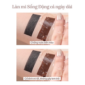 Mascara Chuốt Cong Dài Dày Mi Tự Nhiên Mude Inspire Skinny Curling Mascara (3ml)