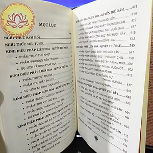 Sách - Kinh Diệu Pháp Liên Hoa bìa cứng