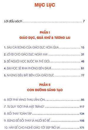 Sách Giáo Dục - Tương Lai & Đổi Mới