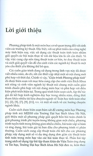Giáo Trình Phương Pháp Tính