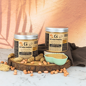 Bơ hạt GUfoods - Đa dạng hương vị, Không đường, Giàu protein thực vật, Lành mạnh, Eat clean, Healthy, Thuần chay