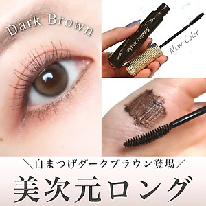 Mascara Màng Film Chuốt Cong Mi Bản Cải Tiến Kissme Heroine Make Real Lash Mascara Advanced Film 6 G (2 Màu)