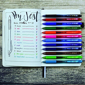 Bút Bi Nước Nhật Bản Mực Gel Pentel Energel BL107 | Trơn Mượt Siêu Nhanh Khô Ngòi 0.7mm (nhiều màu)