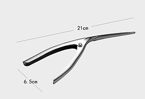 Dụng cụ lột tách vỏ tôm inox siêu nhanh