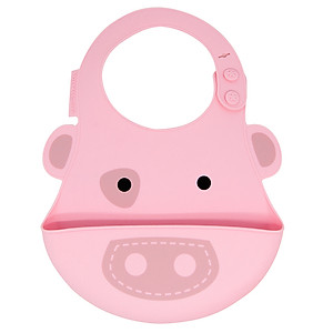 Yếm silicon ăn dặm cho bé Marcus & Marcus, từ 6 tháng