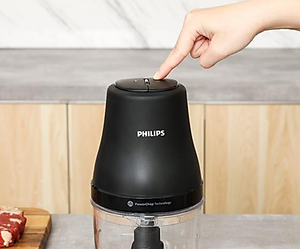 Máy xay thịt đa năng Philips HR1501/00 1 lít - Hàng chính hãng