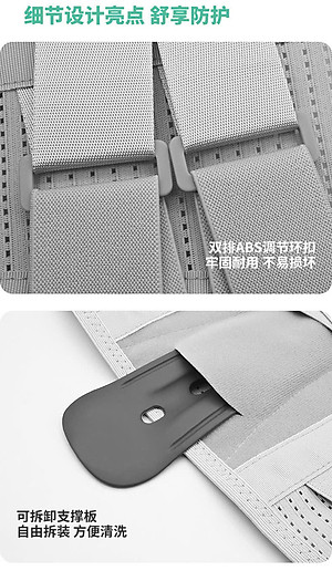 Đai Lưng, Nẹp Lưng Mới Giảm Đau Lưng Định Hình Cột Sống, Cải Thiện Thoái Hóa Thoát Vị Thoáng Khí Cho Nam Nữ AOLIKES- 7895