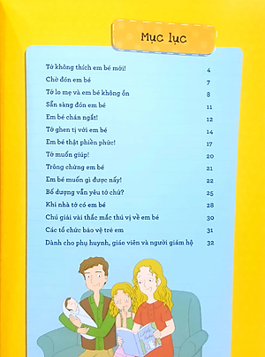 Sách Cùng Con Đối Mặt Với Nỗi Lo Sắp Có Em Bé