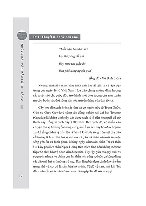 Sách Những Bài Văn Mẫu Lớp 8 (Tập 2)