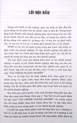 Tài Chính Doanh Nghiệp