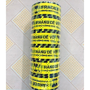  1 CUỘN BĂNG KEO HÀNG DỄ VỠ 100YA (1 CUỘN)