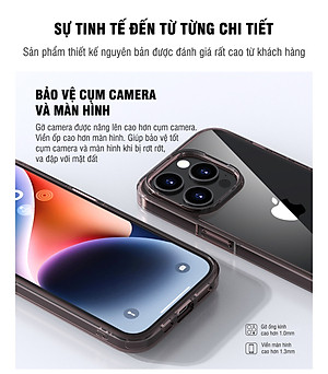 Ốp lưng dẻo trong phong cách mới dành cho iPhone 15 / 15 Plus / 15 Pro / 15 Pro Max - Hàng chính hãng
