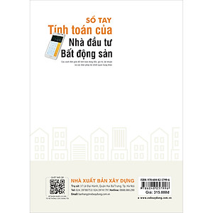 Sách Sổ Tay Tính Toán Của Nhà Đầu Tư Bất Động Sản Các Cách Đơn Giản Để Tính Toán Dòng Tiền, Giá Trị, Lợi Nhuận Và Các Biện Pháp Tài Chính Quan Trọng Khác