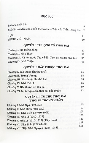 Việt Nam Sử Lược - Bản Đặc Biệt (Tái Bản)