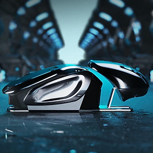 PX2 Wireless Mouse Rechargeable Metal Silent for PC Laptop Gaming Desktop