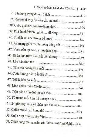 Hành Trình Giải Mã Tội Ác (Bút ký) - TS. Đào Trung Hiếu