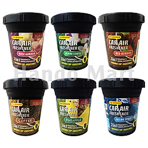 Sáp thơm ôtô thiên nhiên Acana 130g (hương hoa hồng)